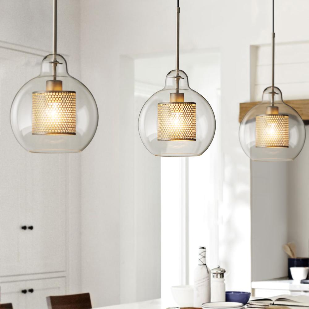 Chiswick Glass Pendant Light for Kitchen Island | Lersk