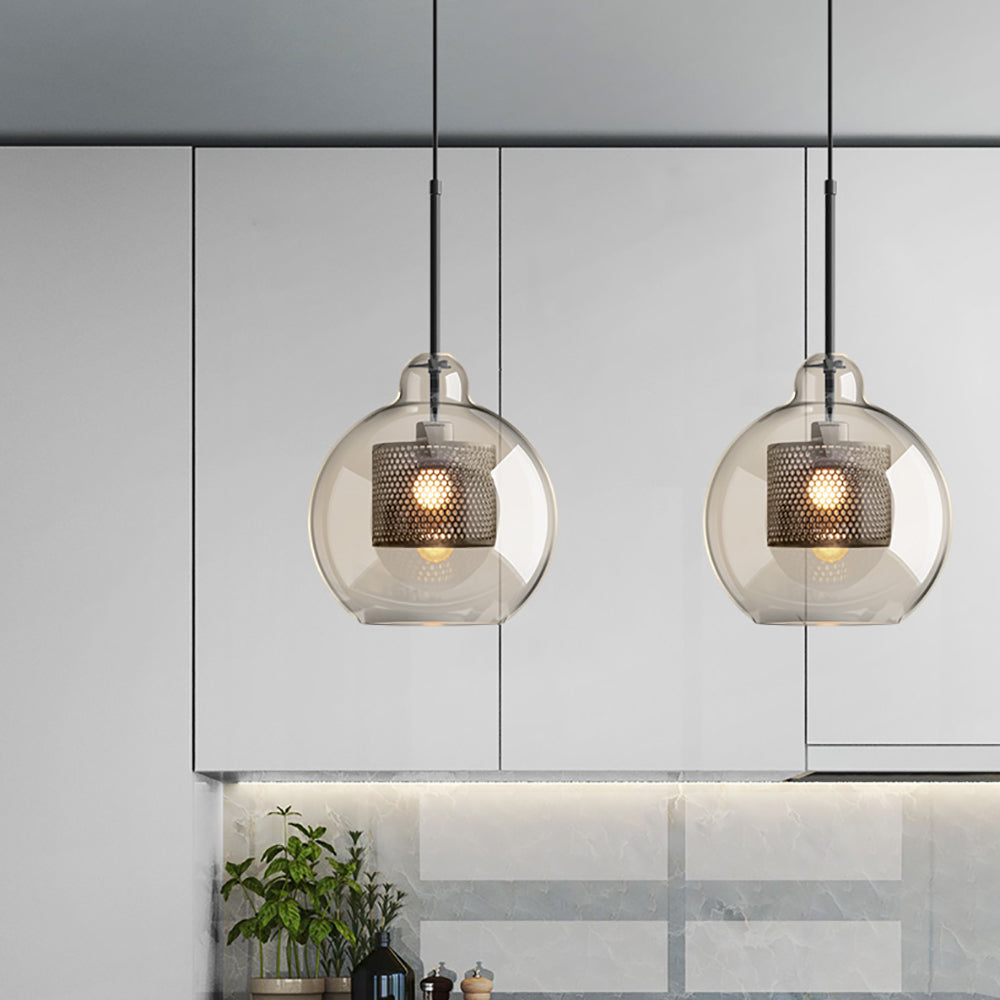 Chiswick Glass Pendant Light for Kitchen Island | Lersk