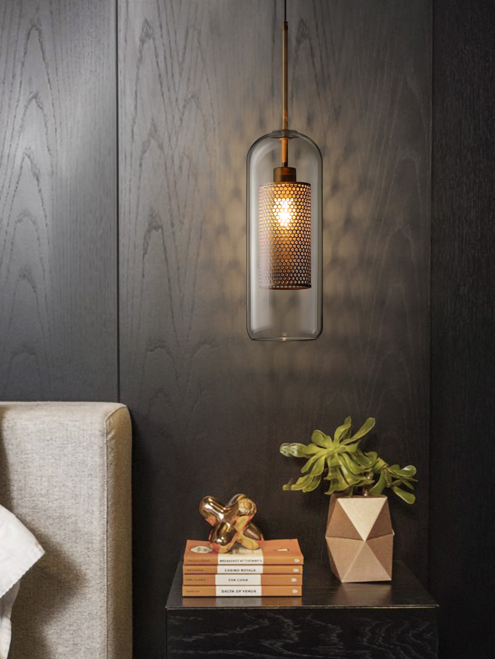 Chiswick Glass Pendant Light for Kitchen Island | Lersk