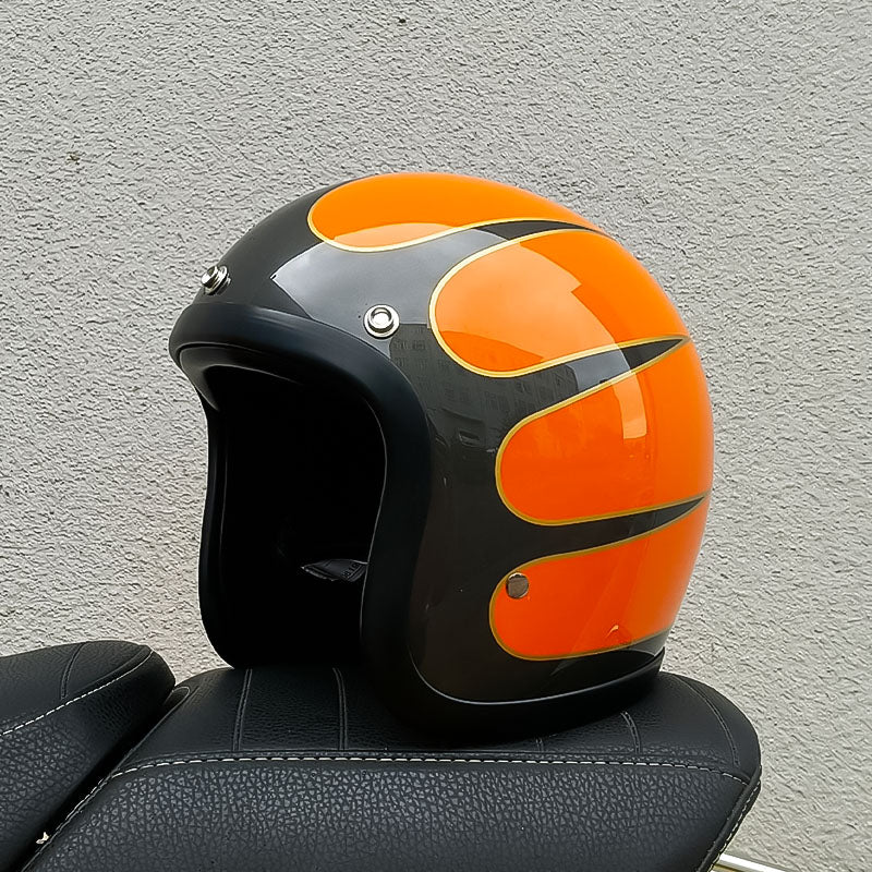 VesperRyder Retro Motorcycle Helmet With DOT And ECE Certification | Lersk