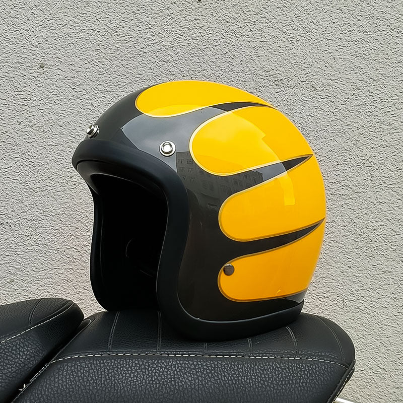 VesperRyder Retro Motorcycle Helmet With DOT And ECE Certification | Lersk