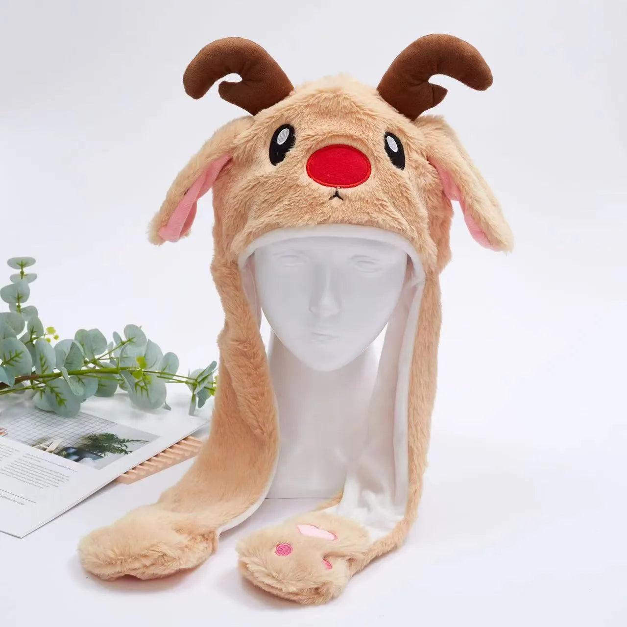 BunnyJoy Adorable Hat With Moving Ears That Always Brings A Bright Smile To Every Face | Lersk