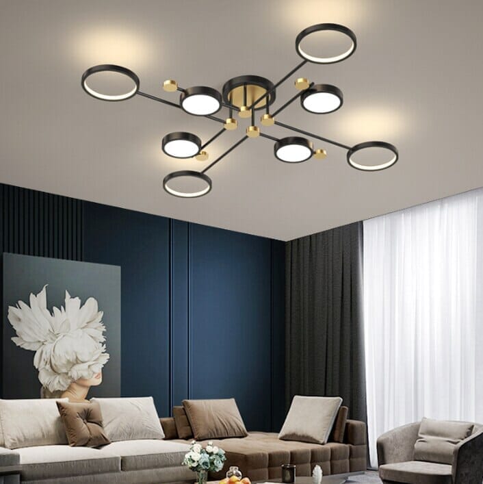 LumaCrest Modern Elegant Smart LED Dining Room Chandelier | Lersk