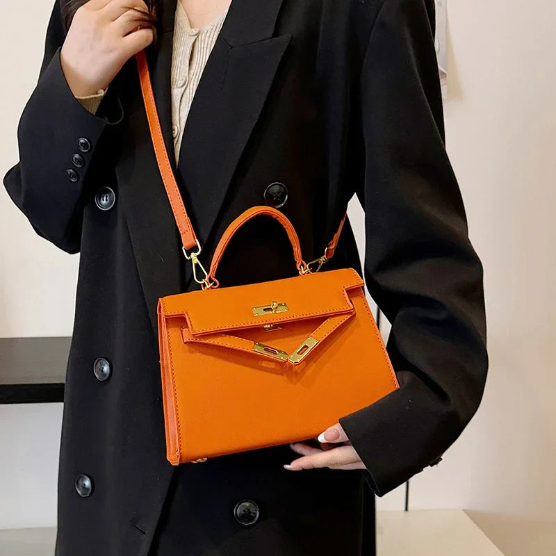 Aurea kožená kabelka přes rameno a crossbody pro ženy na každý den | Lersk