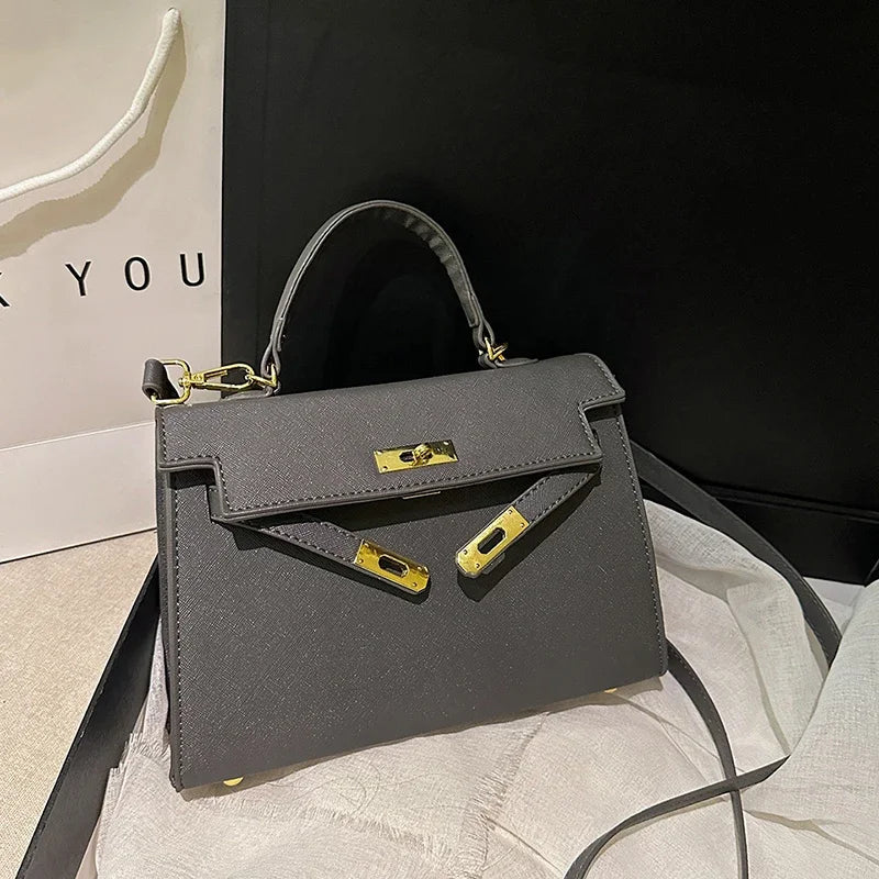 Aurea kožená kabelka přes rameno a crossbody pro ženy na každý den | Lersk
