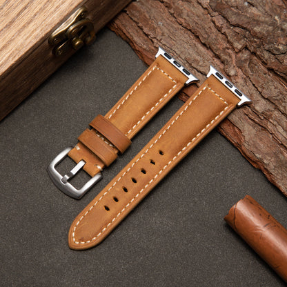 Vellora Vintage Læderrem — Frostet Design | Lersk