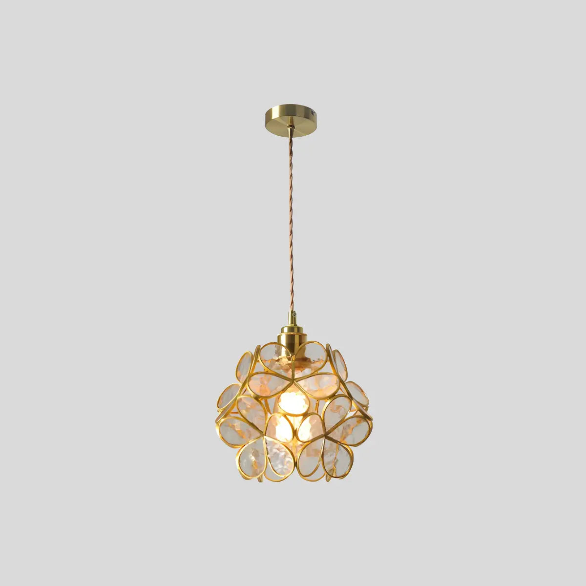 Cherry Blossom Stained Glass Pendant Light | Lersk