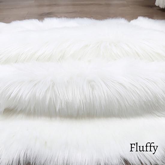 Marloft Fine Plush Faux Sheepskin Rug | Lersk