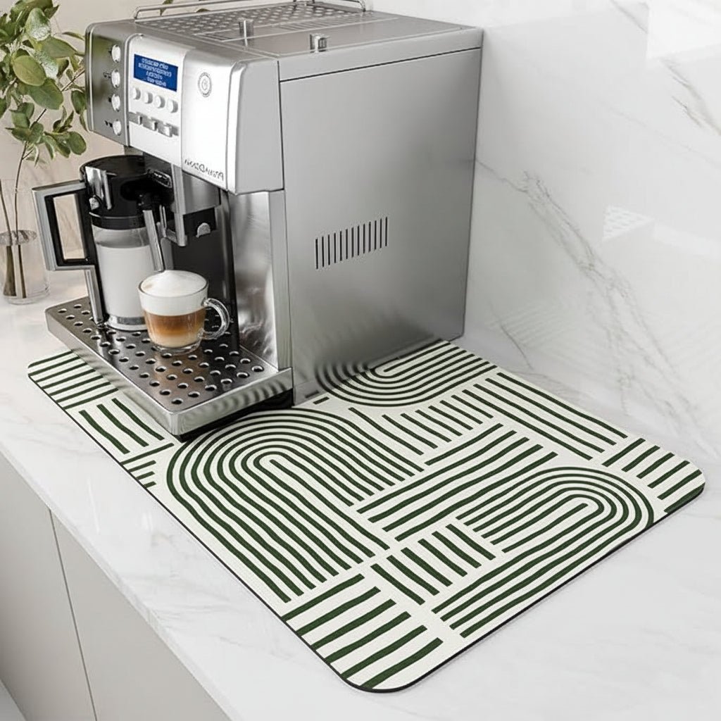 Tappetino per Bar Caffè Ultra Assorbente Asciugatura Rapida Antimacchia Facile da Pulire | Lersk