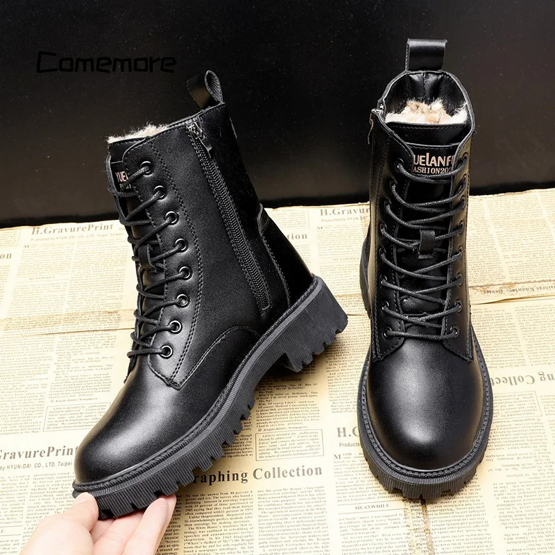 Solenne | Elegant Black Winter Boots | Lersk