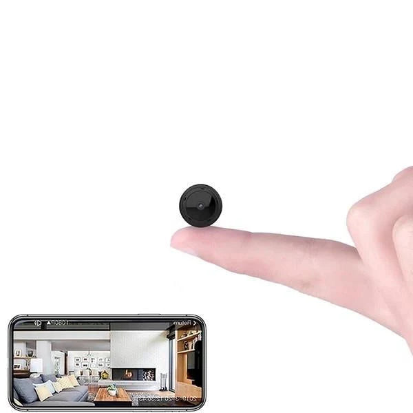 Compact 1080P WiFi Security Cam With Night Vision For Baby | Lersk