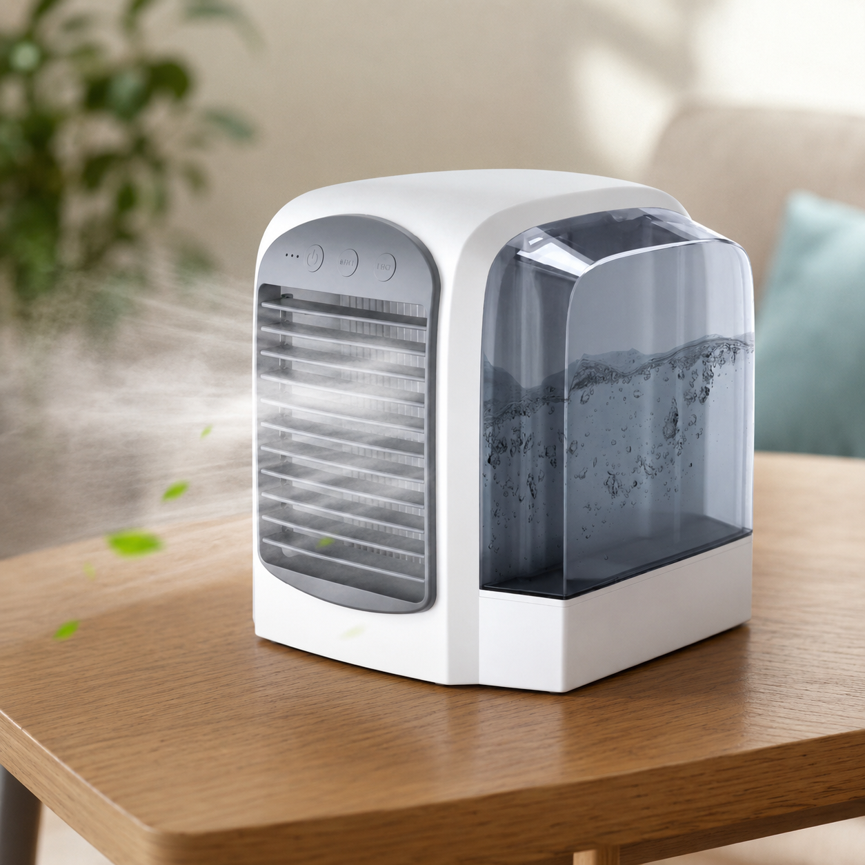 Kühlender Verdunstungsluftkühler Ventilator Tragbar Oszillierend | Lersk