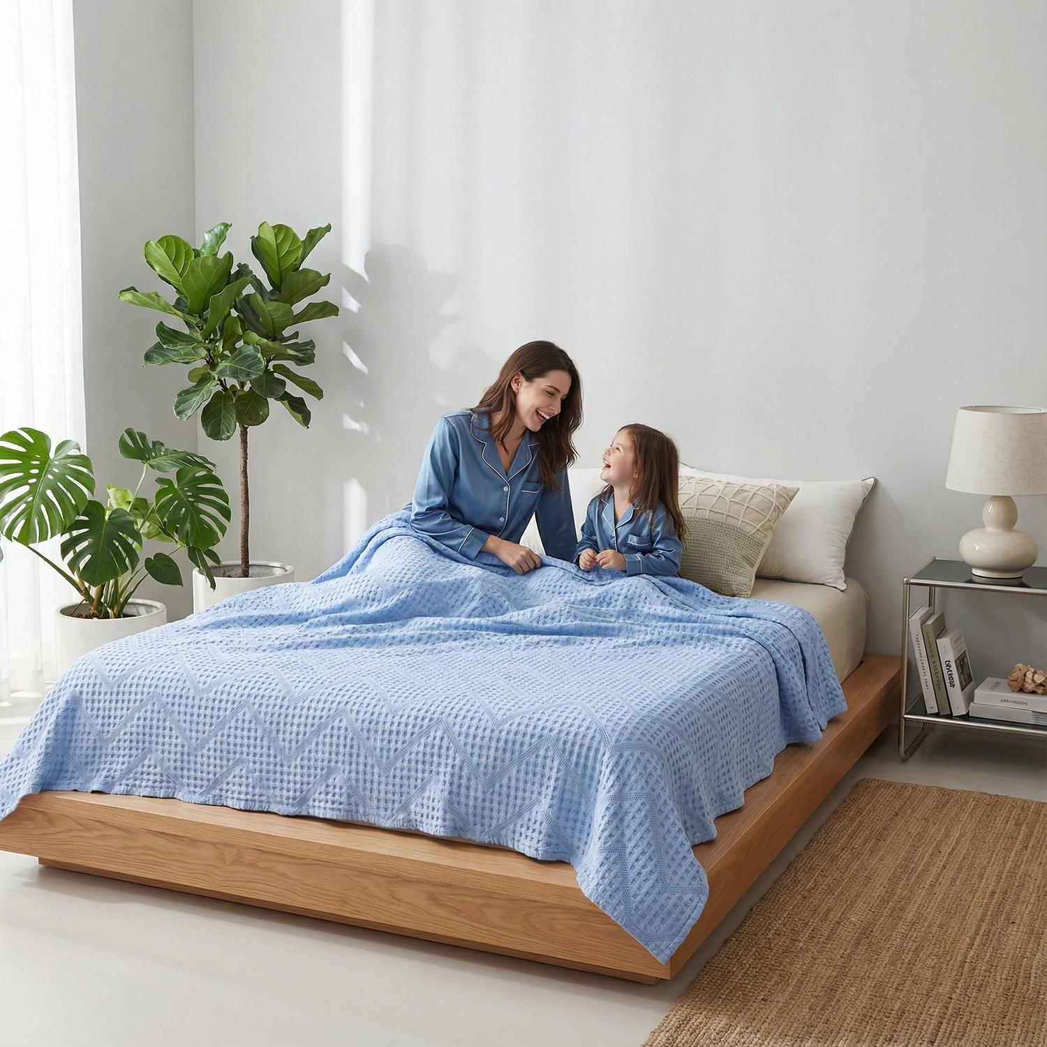 Soft Cotton Jacquard Towel Quilt for Cozy Bedding Decor | Lersk