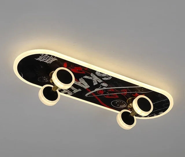 GlowDeck LED osvětlení skateboardu pro dekoraci dětského pokoje | Lersk