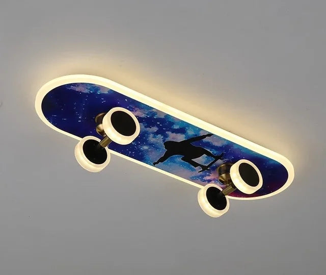 GlowDeck LED osvětlení skateboardu pro dekoraci dětského pokoje | Lersk