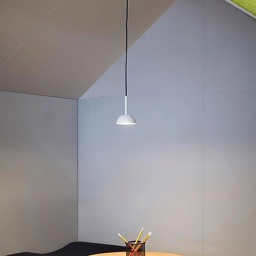 Lampada a sospensione geometrica OpalineLuxe con fascino unico | Lersk