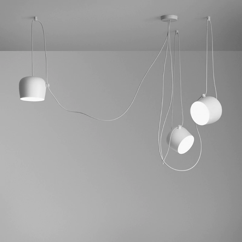 Drum Pendant Light Elegant Cable Hanging Lamp For Kitchen Bedroom Office Home Decor | Lersk