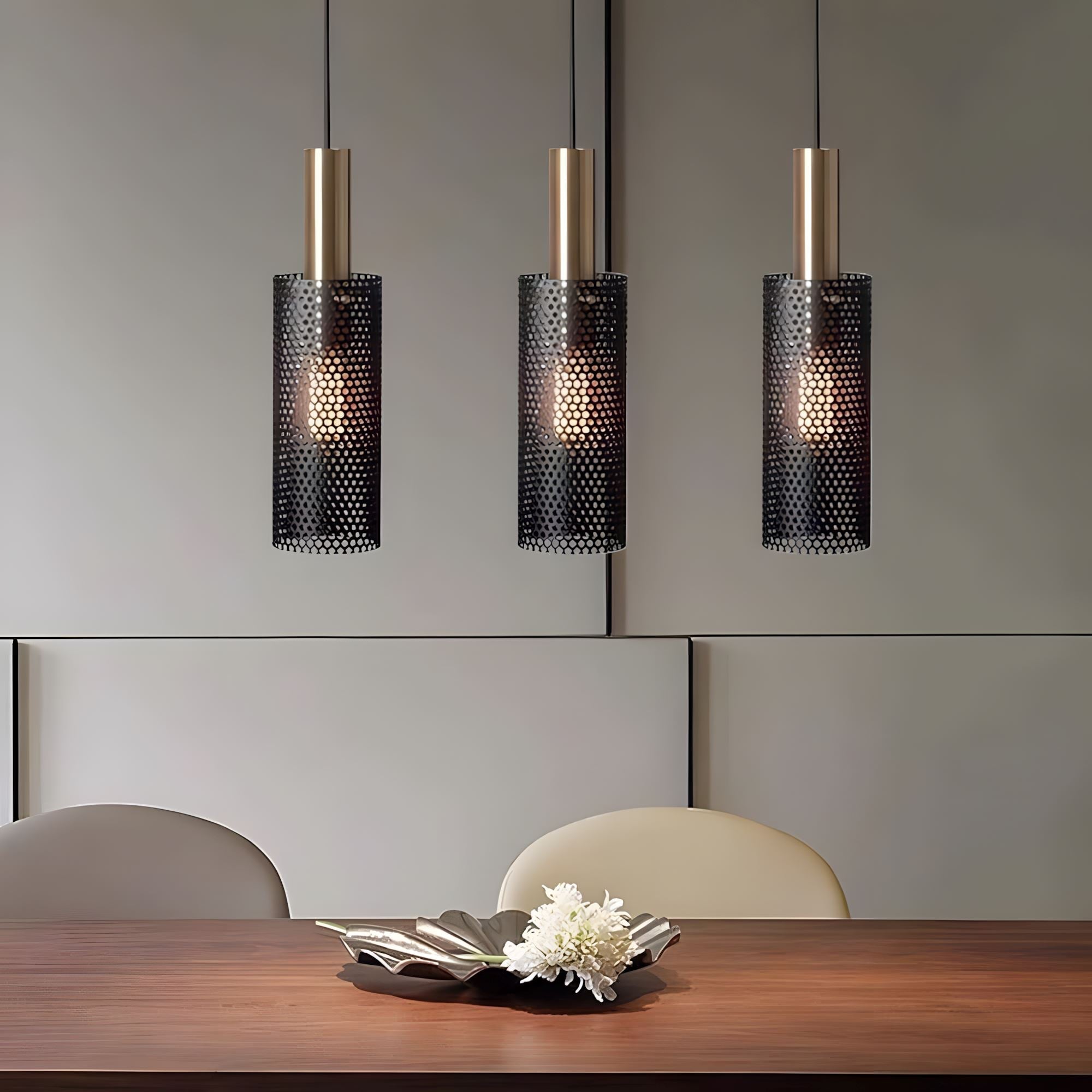 NovaLux Stylish Black Adjustable Pendant Light For Kitchen Island | Lersk
