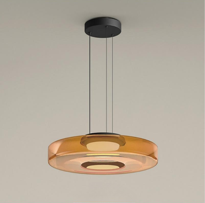 Glas-Pendelleuchte Bauhaus-Stil Mond-Design für Küchen | Lersk
