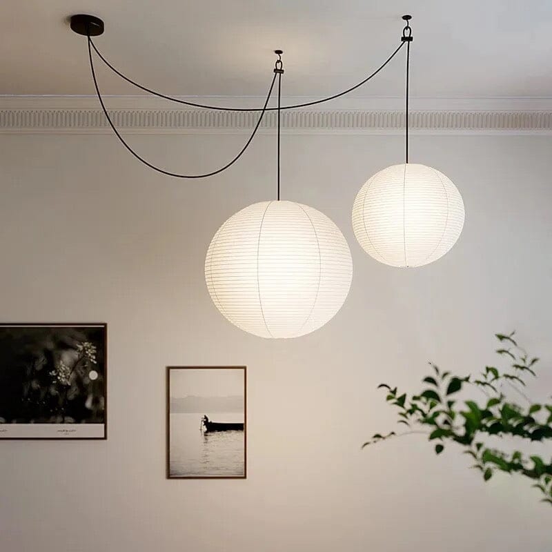 Vrimlo Paper Balloon Pendant Lights With Warm Glow For Cozy Parisian Living | Lersk