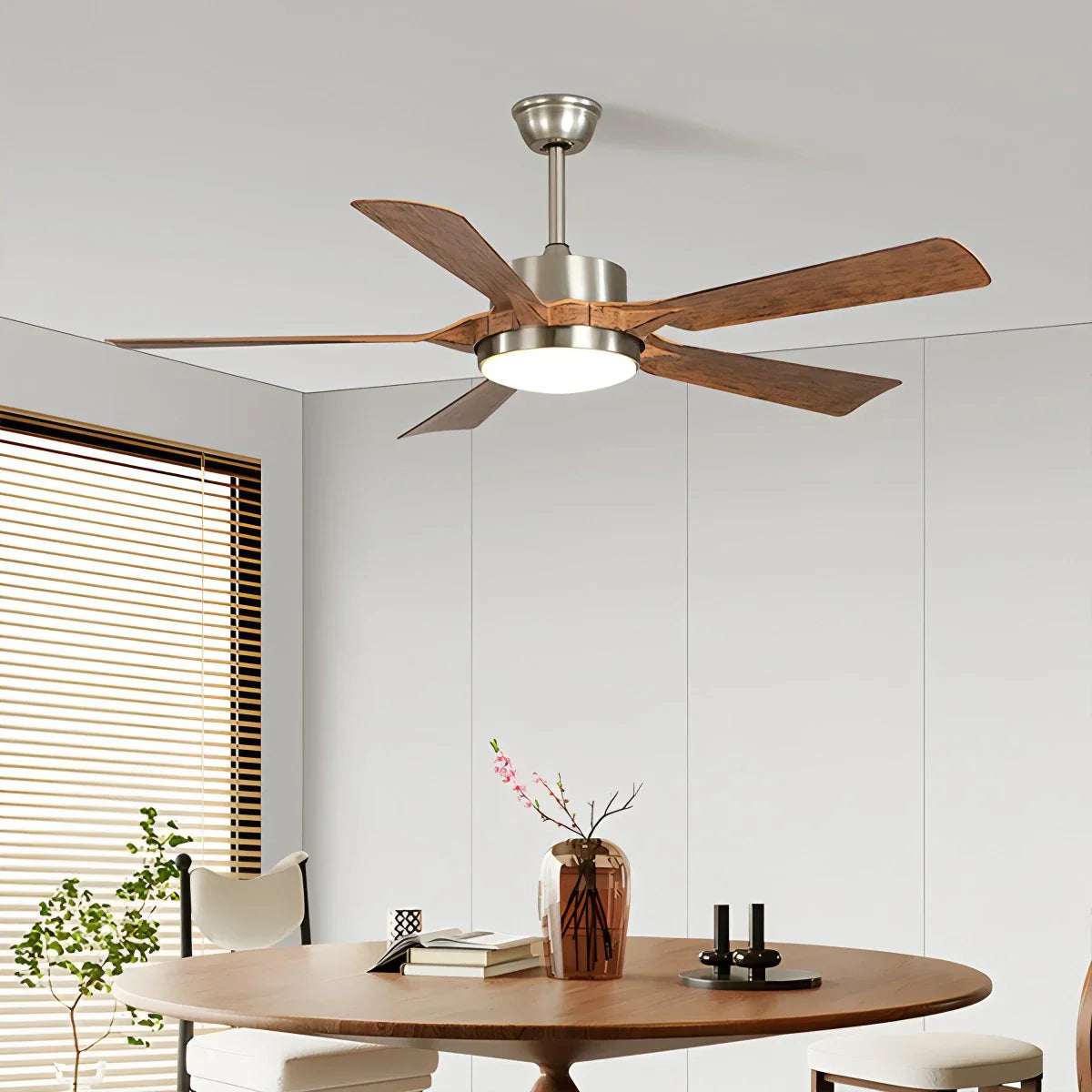 Ventilador de techo regulable con luz y control remoto | Lersk