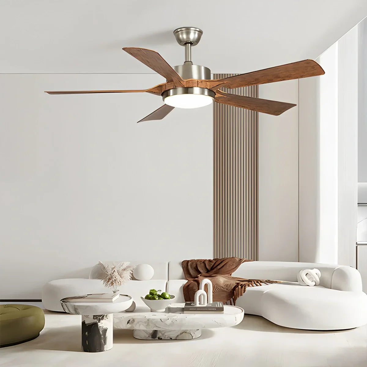 Ventilador de techo regulable con luz y control remoto | Lersk
