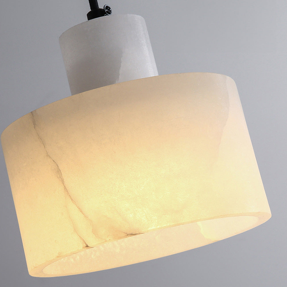 Nordic White Marble Minimalist Pendant Lamp By LumaMarble | Lersk
