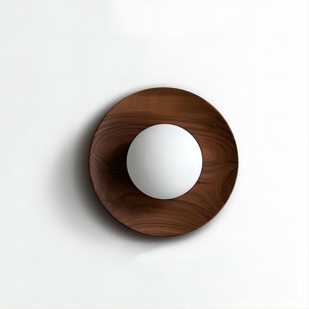 Minimalist White Wood Wall Light For Modern Home Decor Chic | Lersk
