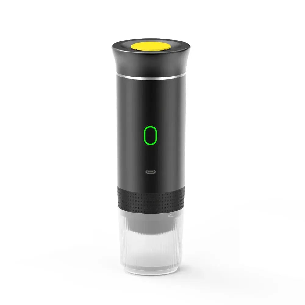 Přenosný nano espresso přístroj s tlakem 20 barů a baterií 7500 mAh pro cestování a venkovní použití | Lersk