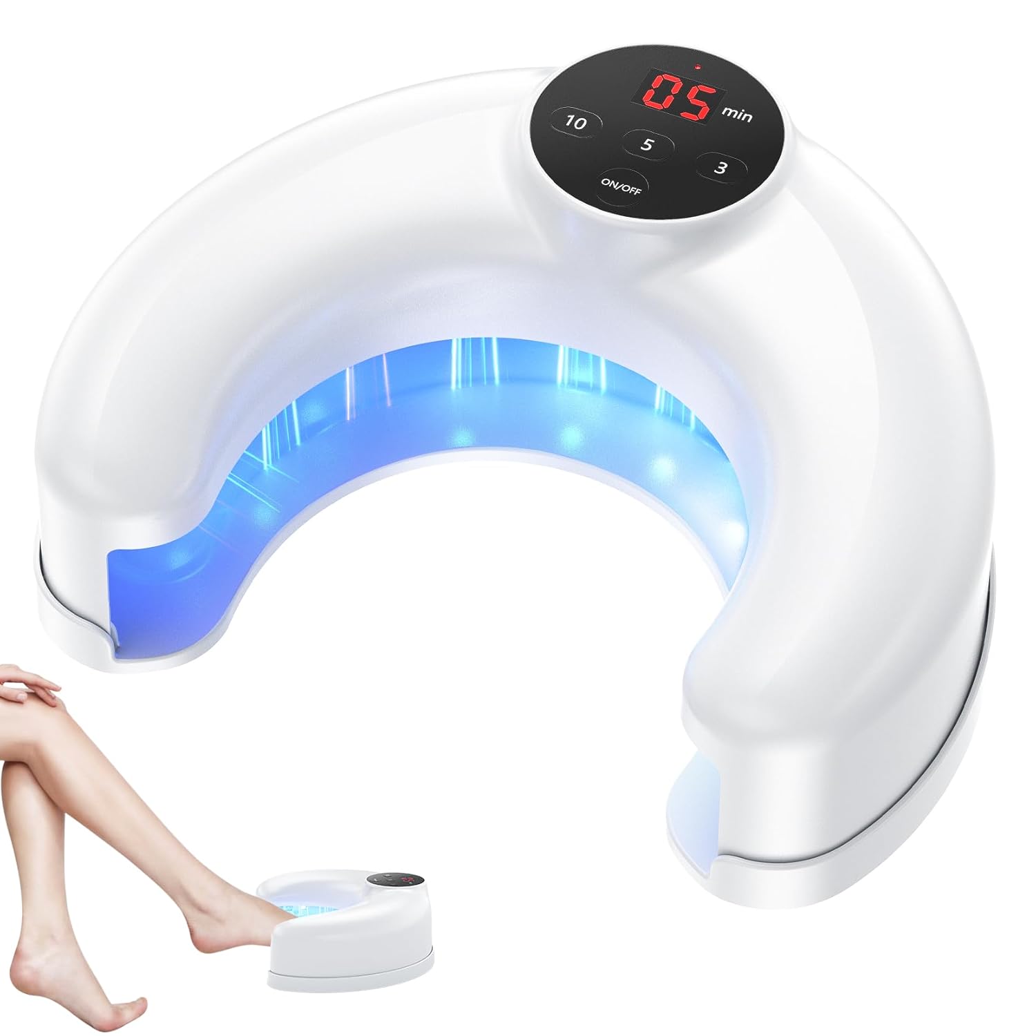 Duales Nagelpflege-Lasergerät mit 905nm- und 470nm-Licht für Nagelgesundheit | Lersk