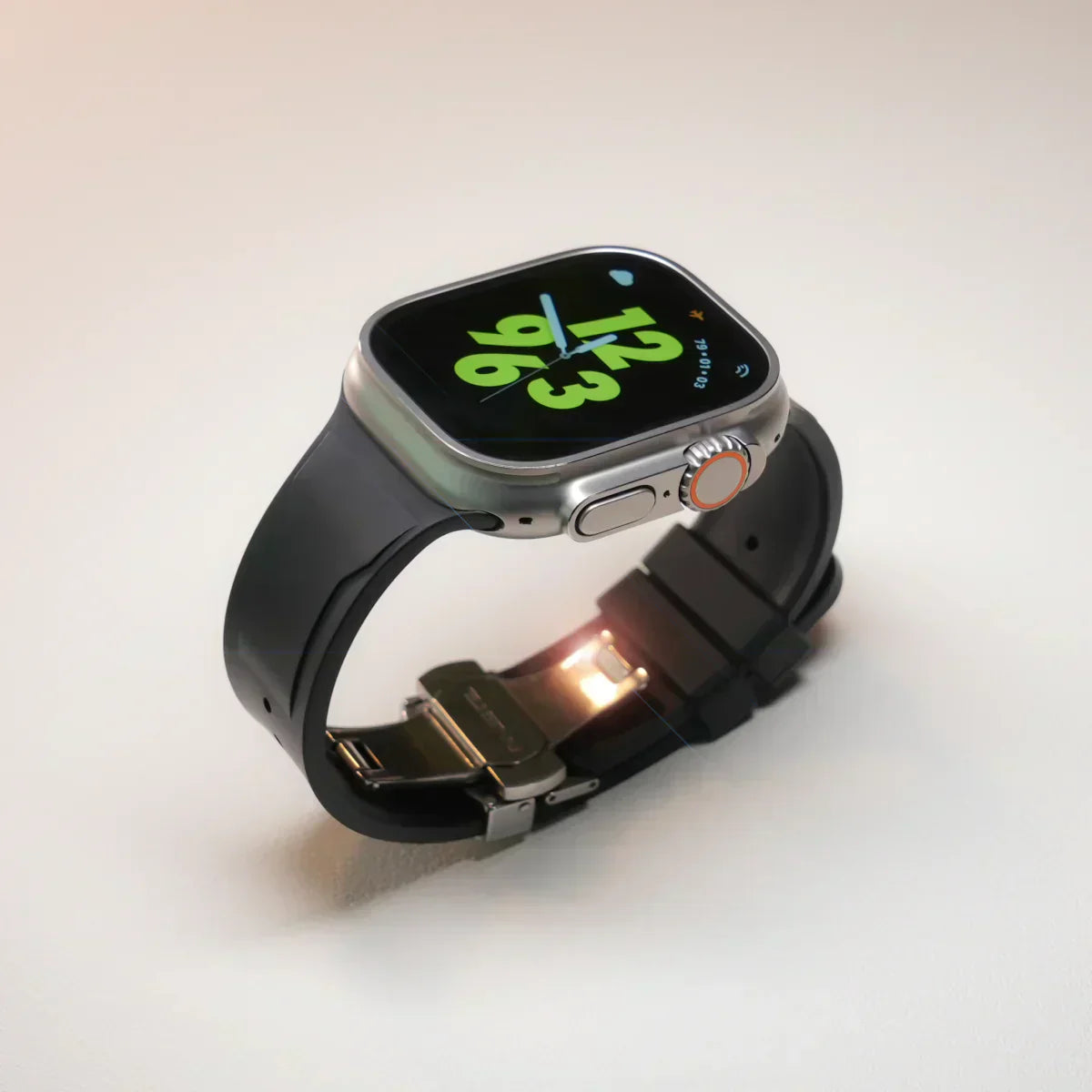 Novare FKM Butterfly Buckle Band for Apple Watch | Lersk