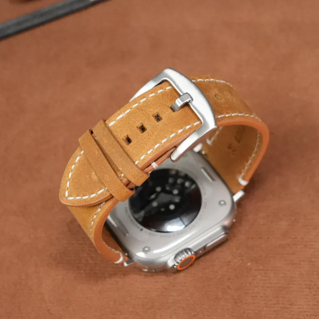 Avela Luxury Vintage Leather Strap for Apple Watch | Lersk