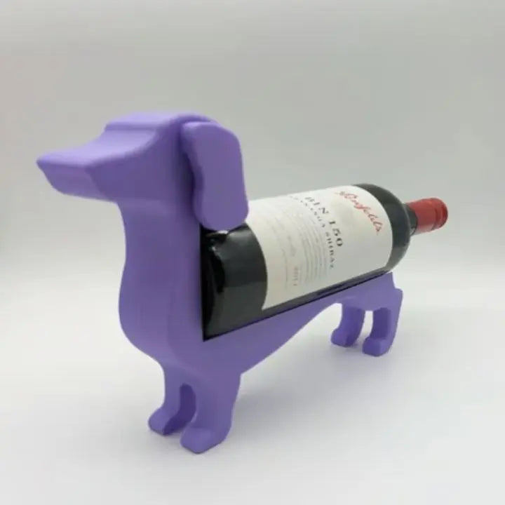 Dachshund Wine Bottle Holder, Unique Decorative Bottle Stand For Wine Display At Home | Lersk
