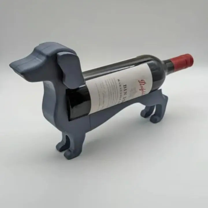 Dachshund Wine Bottle Holder, Unique Decorative Bottle Stand For Wine Display At Home | Lersk