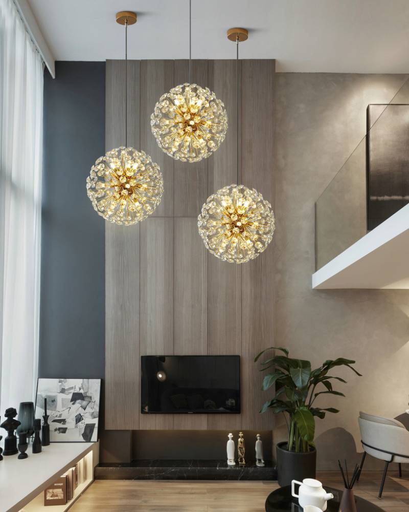 Lustre Burst Pendant Lamp, Modern Decorative Ceiling Chandelier | Lersk