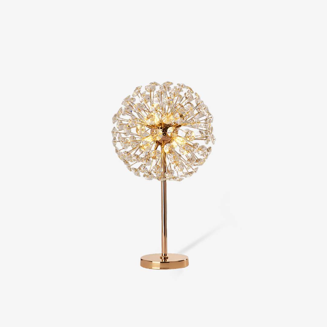 Petal Crystal Bordlampe Luksus Moderne Sengebordslampe | Lersk