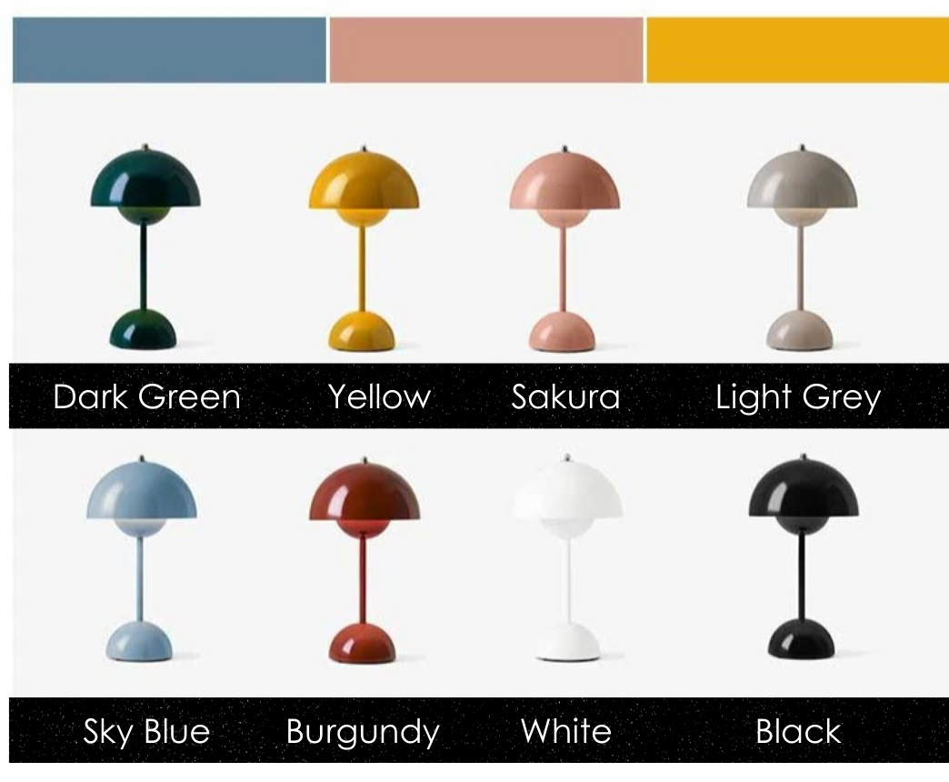 LumaMyco houbička lampa vintage edice záře středního století | Lersk