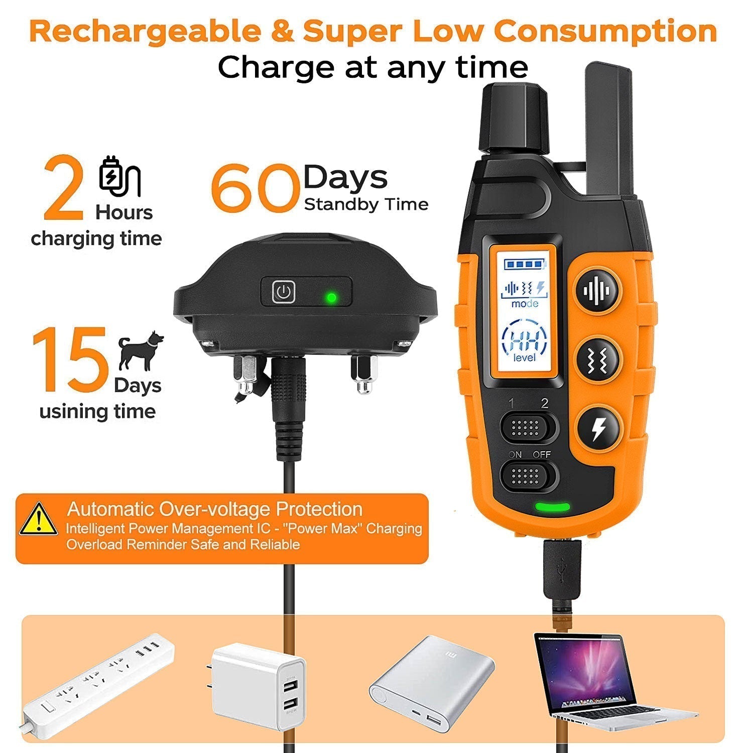 HydraPaw Pro Waterproof Remote Dog Training Collar Outdoor | Lersk