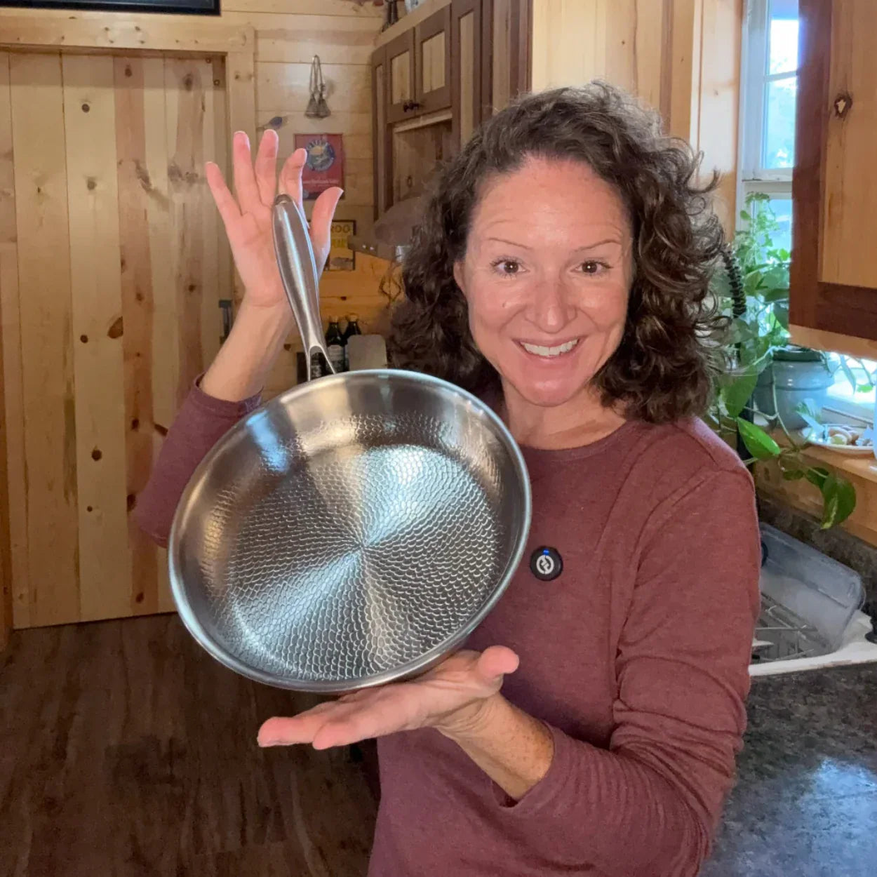 Pure Titanium Frying Pan 32/34/36cm – Non-Coated Professional Cookware | Lersk