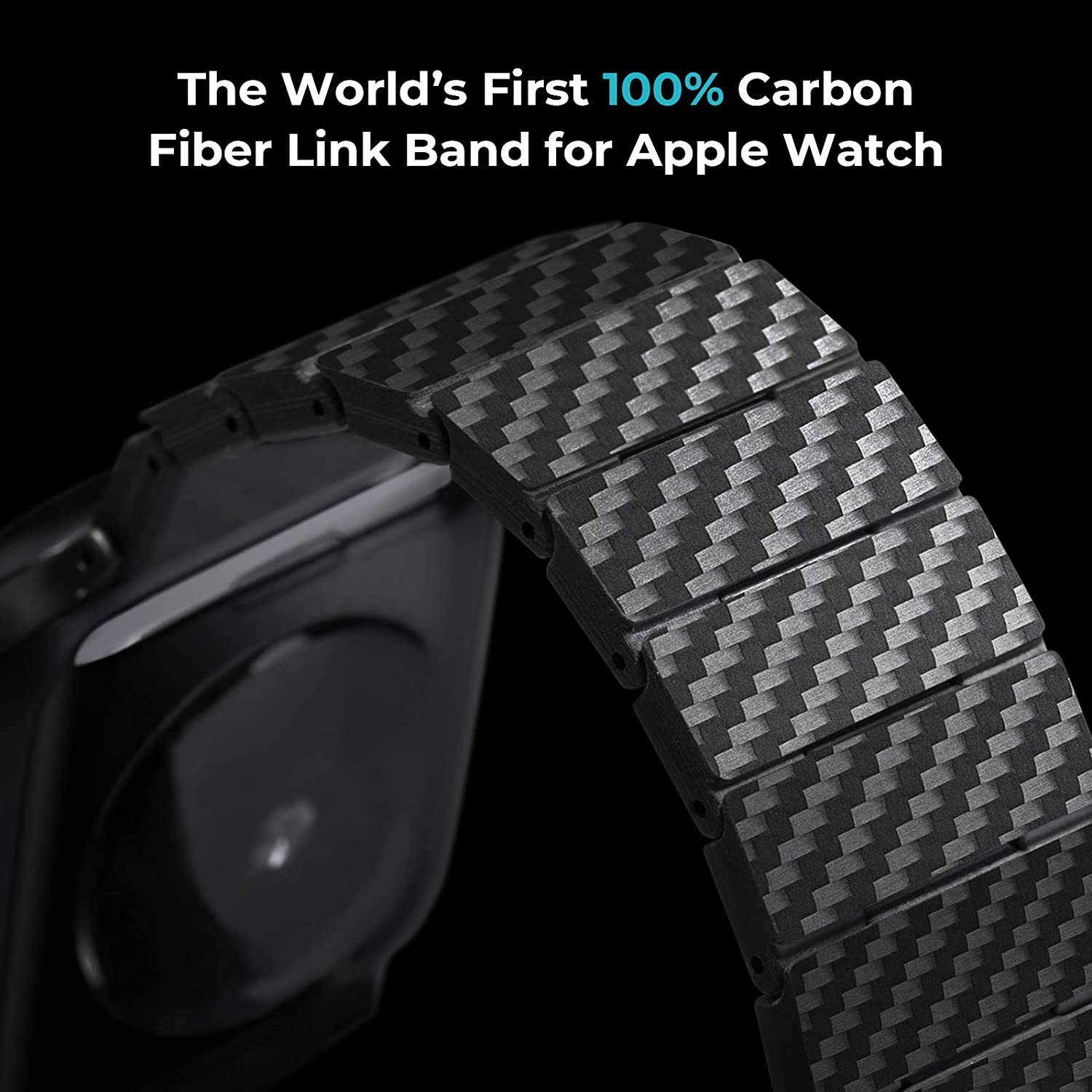 Kirrea Carbonfaser-Smartwatch-Armband mit schlankem Aramidfaser-Schutzcover | Lersk