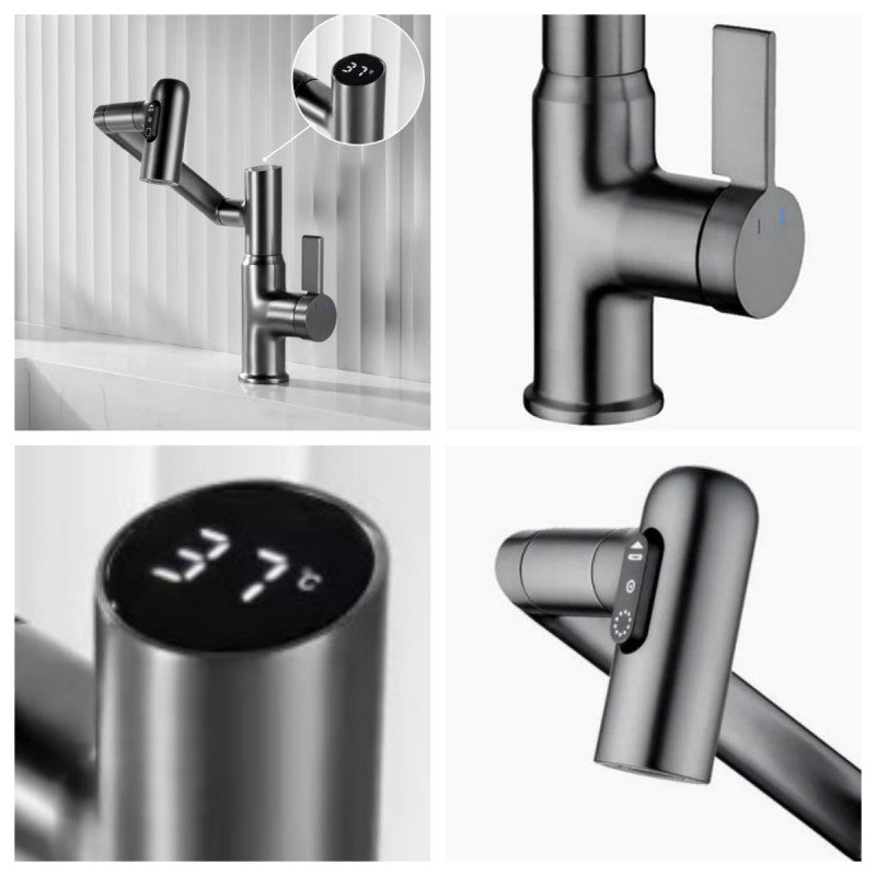 Smart Digital Basin Faucet for Hot and Cold Water | Lersk