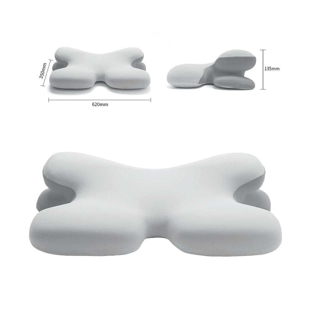 LumaRest Cervical Memory Foam Pillow For Neck Support | Lersk