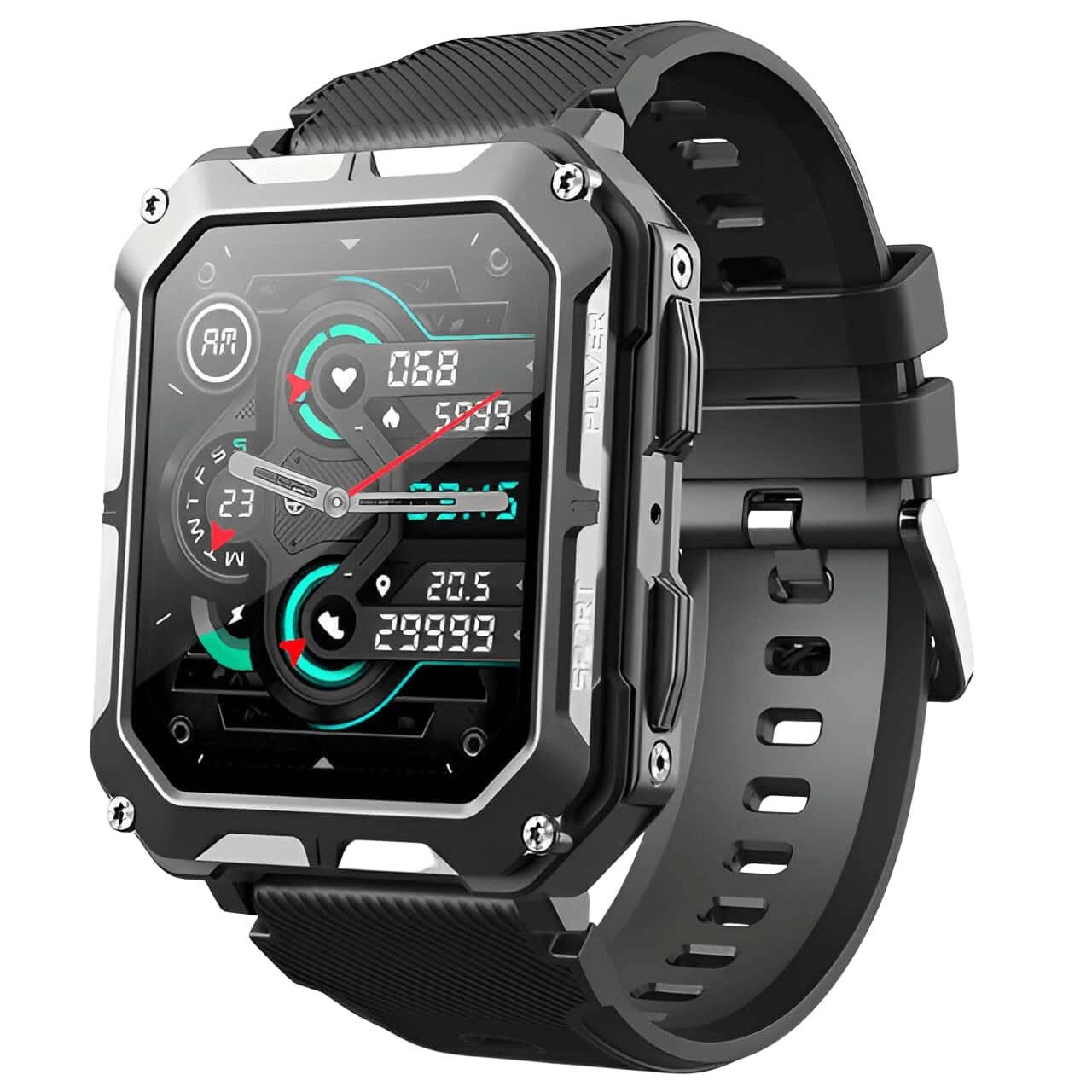 Armortime Rugged Smartwatch For Outdoor Enthusiasts Durable Multifunctional | Lersk