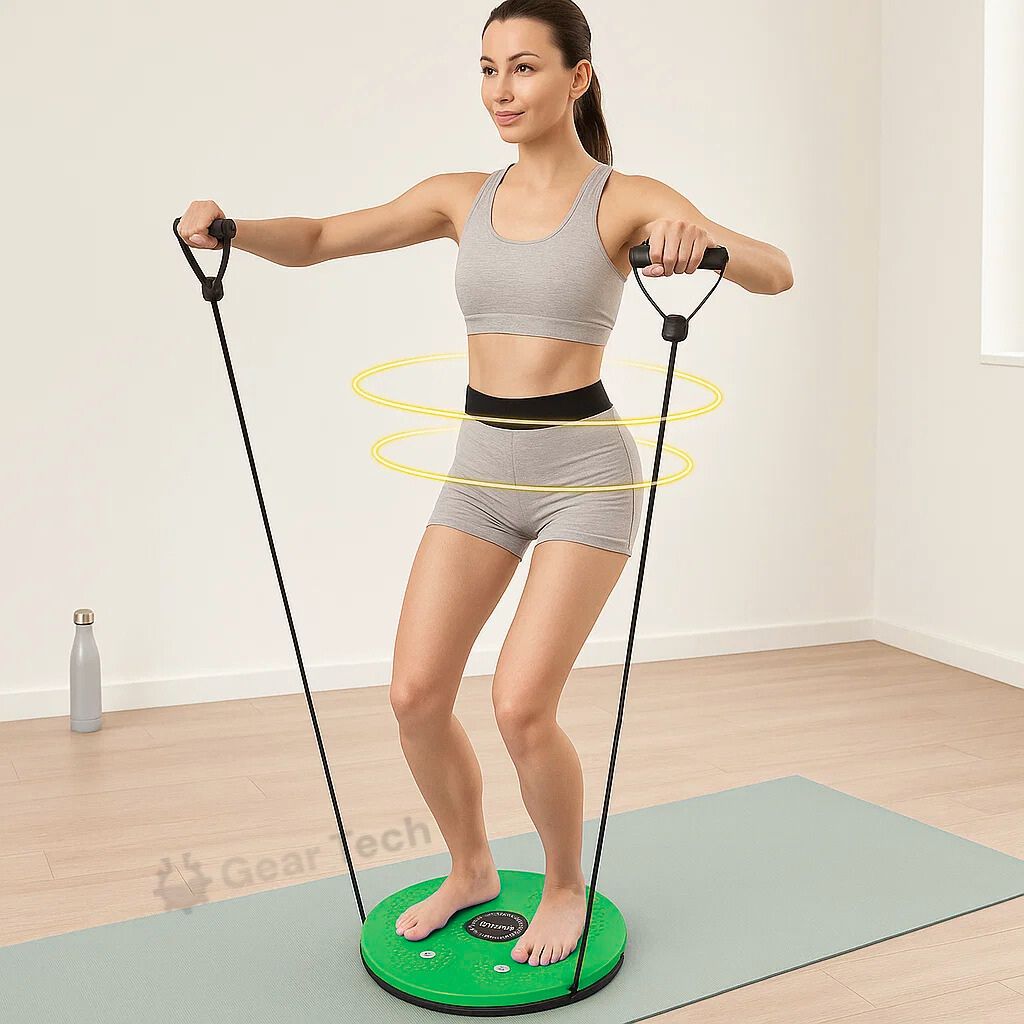 LumaTwist Magnetic Balance Board For Core & Waist Training | Lersk