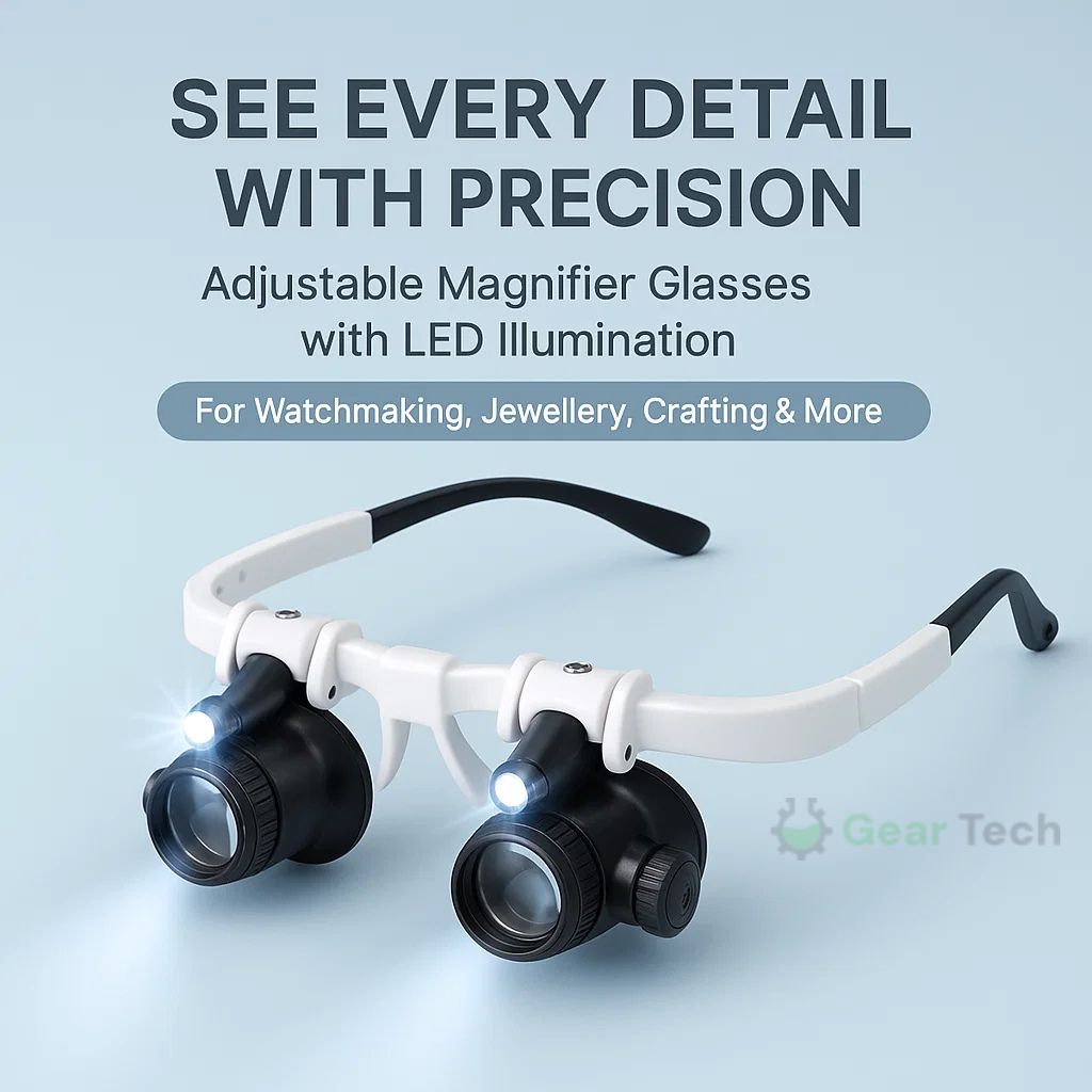 ClariVue | LED lupové brýle s nastavitelnou jasností | Lersk
