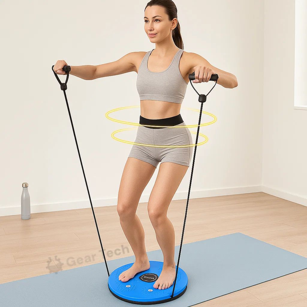 LumaTwist Magnetic Balance Board For Core & Waist Training | Lersk