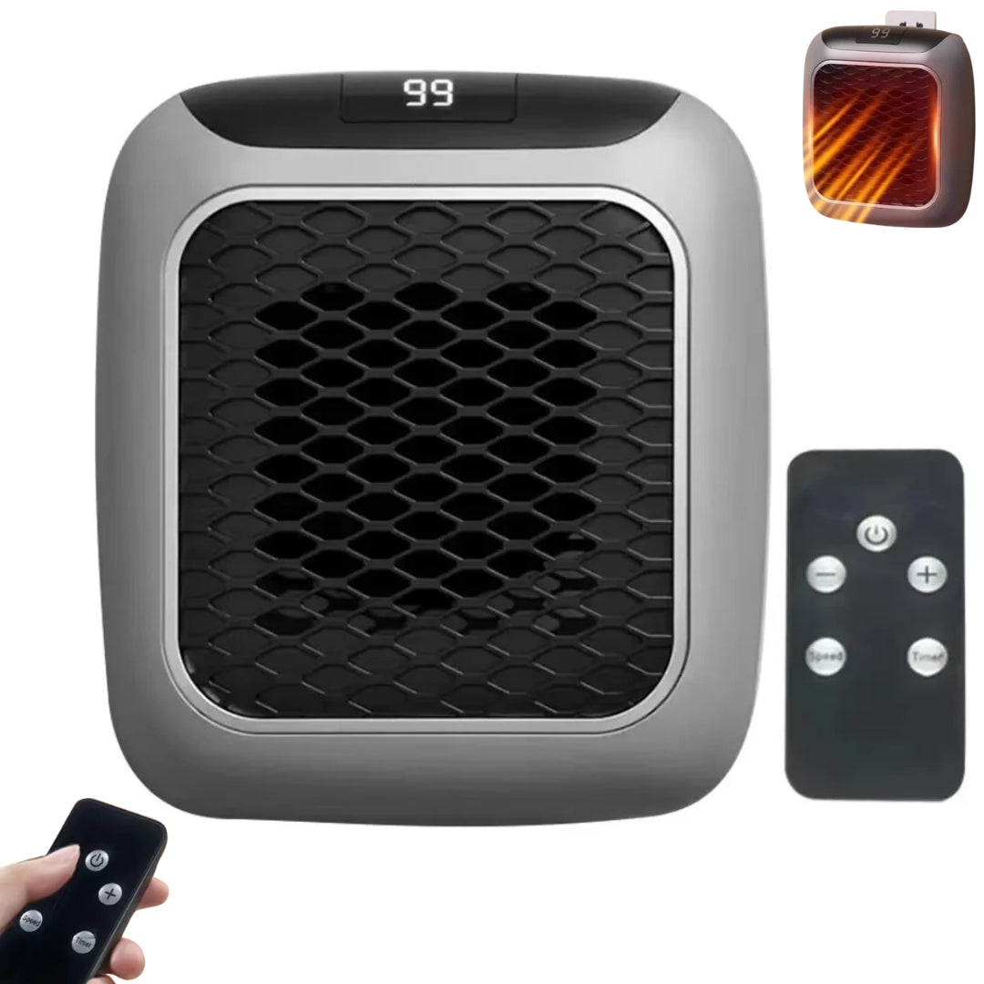 ThermaNook 800W Mini bærbar keramisk varmeapparat til hjemmet | Lersk