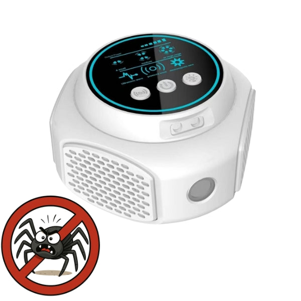 Arava Plug-In Ultralyds edderkopafviser, uden kemikalier | Lersk