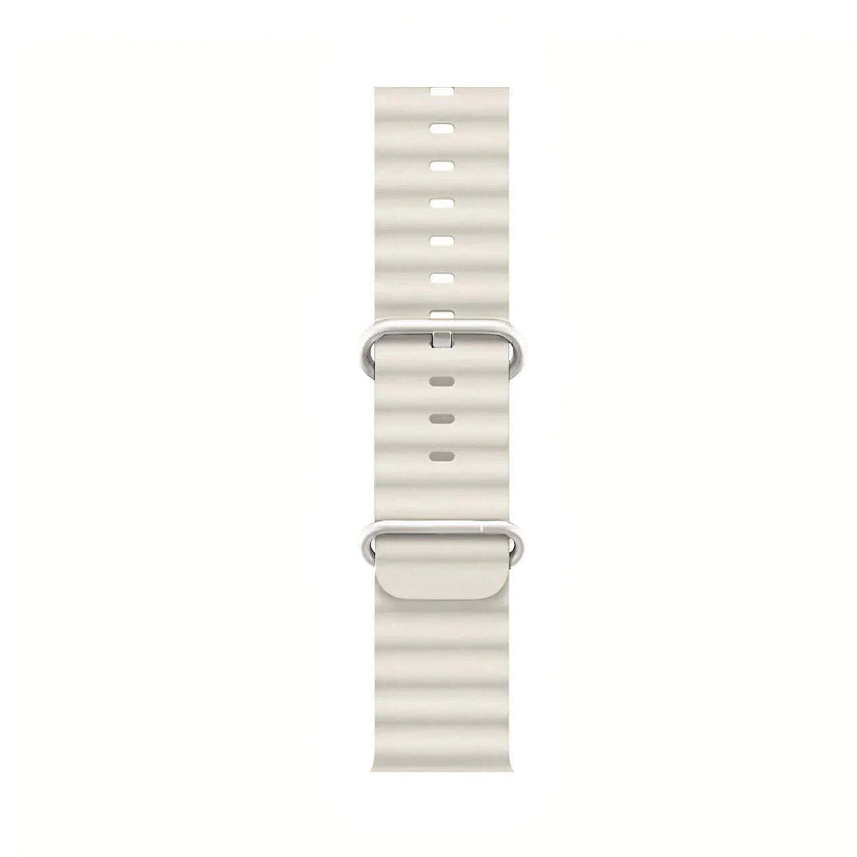 Nautisle Dive Strap for Apple Watch Adjustable Silicone Tubular Band Wetsuit