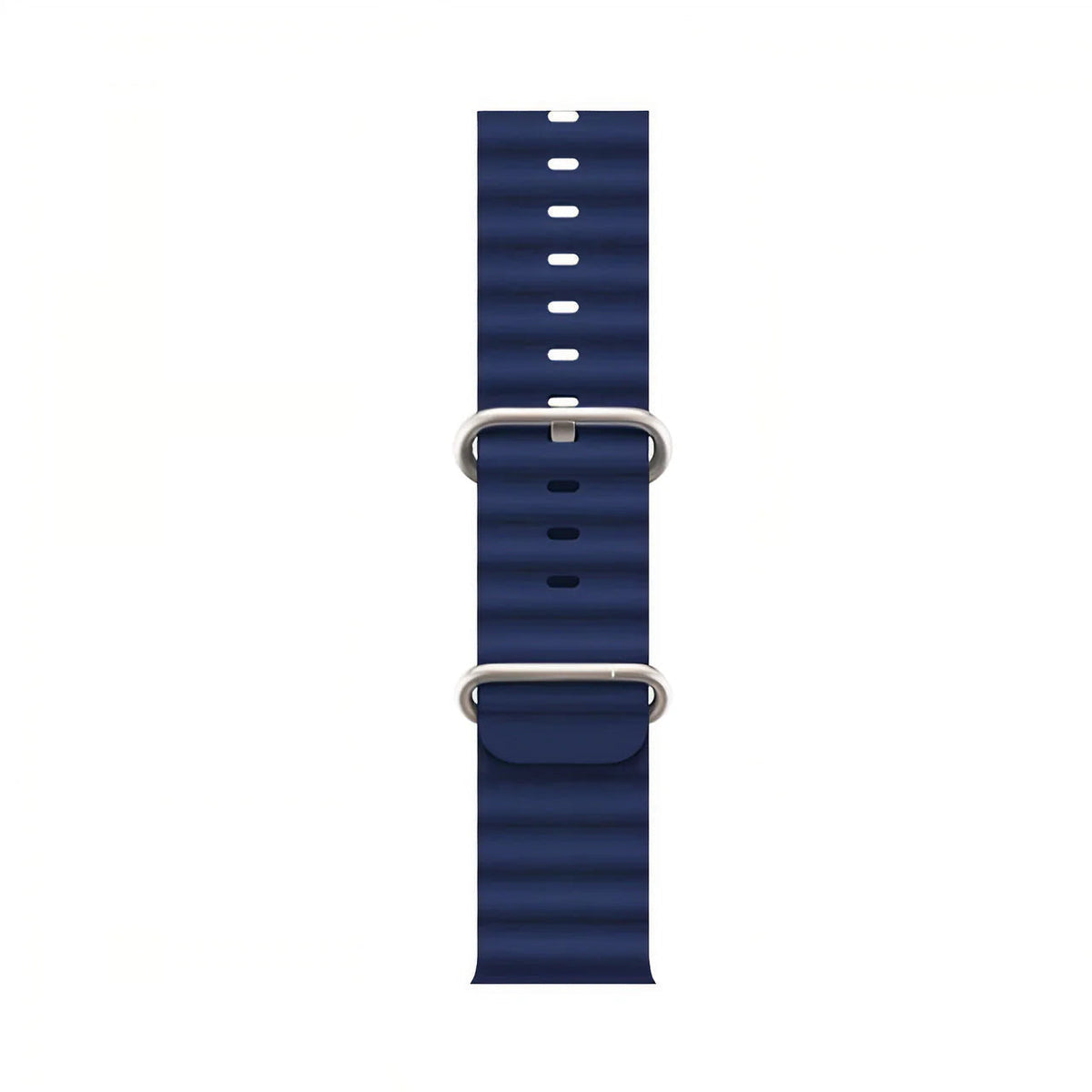 Nautisle Dive Strap for Apple Watch Adjustable Silicone Tubular Band Wetsuit